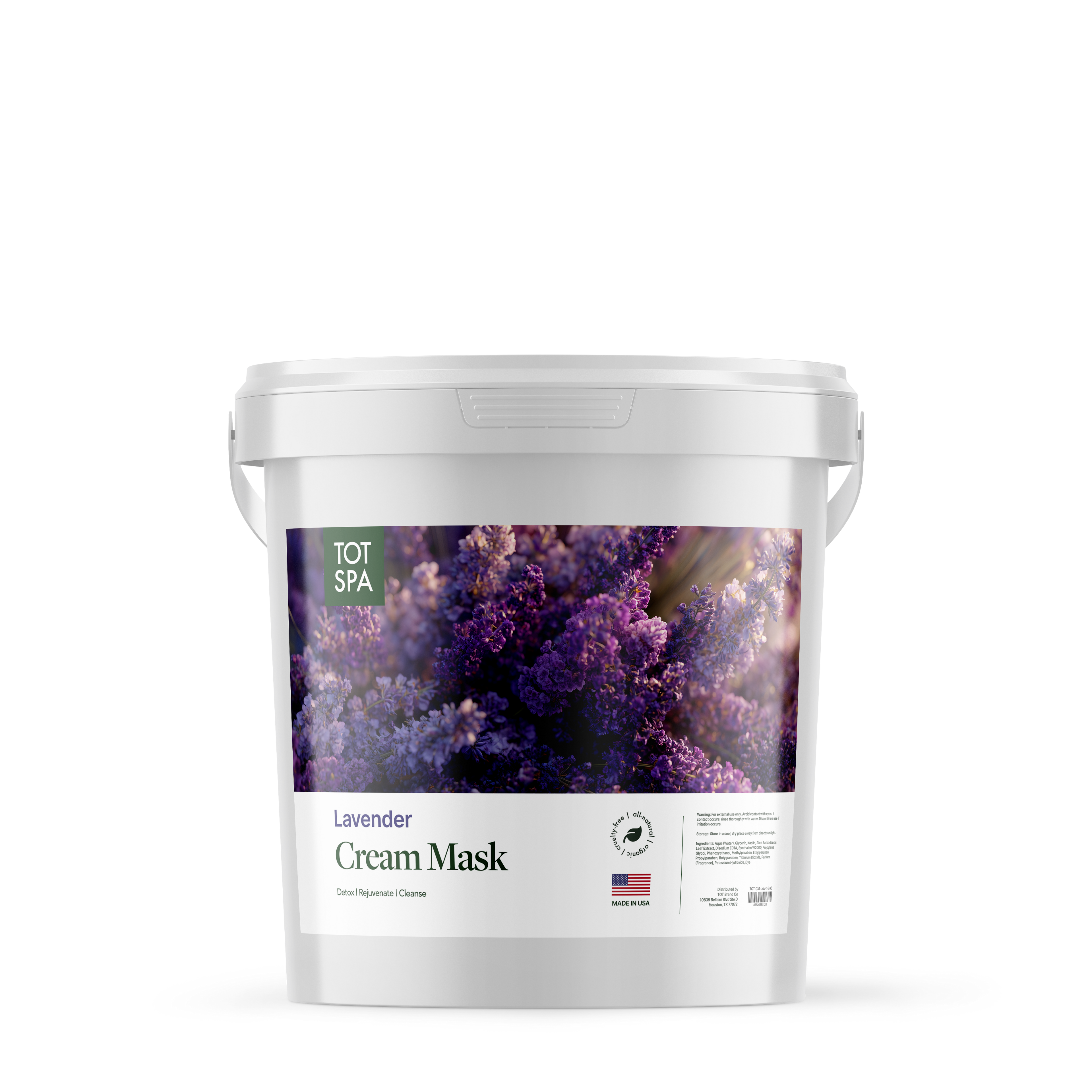 TOT CREAM MASK 5G BUCKET PALLET